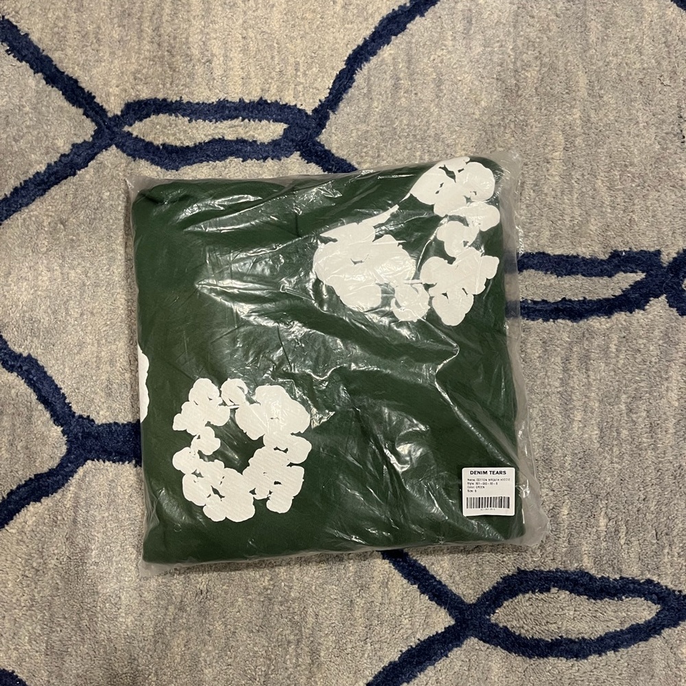 Denim tears green hoodie